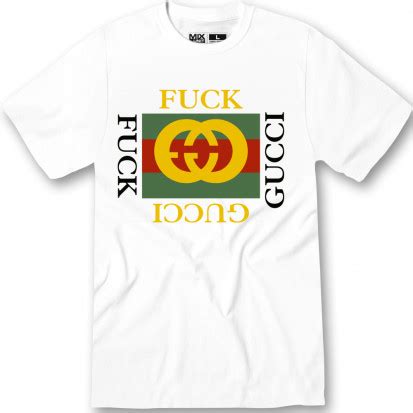 fuck fendi fuck gucci t shirt|T.